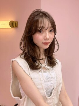 ボタン シブヤ(VOTAN SHIBUYA) 春にイメチェンしたい人へ♪ 女の子らしいミディアムレイヤー♪"