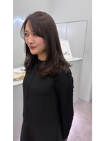 ミッシュバイアーバン(misch by urban.)&nbsp;前髪/レイヤーカット/暗髪【堀 春菜】