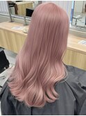インナーカラー/トリートメント/デザインカラー/ペールピンク