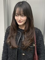 ヌヌ 渋谷 原宿 明治神宮前(nunu) レイヤーカットウルフカットボブグレージュオリーブべージュ