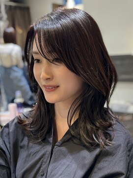ザザ ZA/ZA 神楽坂 伸ばしかけ前髪にも!大人くびれミディアム