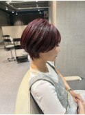 【西宮/艶カラー】20代 くびれショート