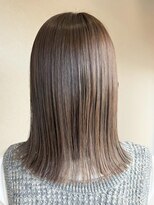 クララジャパン ナベシマ(CLALA JAPAN Nabeshima)&nbsp;縮毛矯正　質感ストレート　髪質改善カラー　顔まわり　ブリーチ