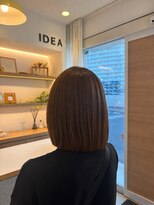イデア 柏たなか店(IDEA)&nbsp;乾かすだけで自然にまとまる艶ストレート