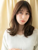 カバーヘアアンドスパ ブリス 浦和(COVER HAIR&SPA bliss)&nbsp;ミルクベージュくびれレイヤーロングウルフカット30代40代324Z