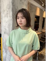 モードケイズ テソロ店(MODE K's) 【こなれ感UP】外はねボブ×透明感カラー