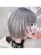 Voyage Nike 池袋【ケアブリーチ/ダブルカラー/インナーカラー/髪質改善】の写真/【池袋】骨格補正似合わせカット★レイヤーボブ/ウルフボブ/くびれショート×ハイトーンカラーが得意