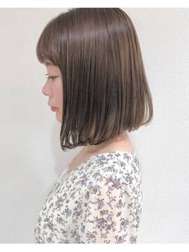 フォンズ(FONS) 上品前下がりボブ＿乾かすだけでキマる＿【FONS 堀川オススメ】