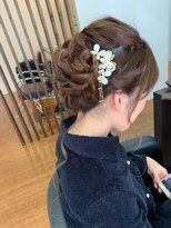 エントランスデパーチャー(ENTRANCE DEPARTURE)&nbsp;【YuKuRu  HAIR  FACTORY】お呼ばれ/パーティー/セット★