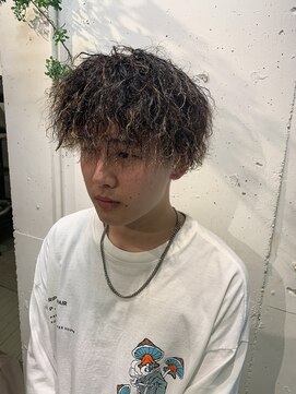 エル(EL by green) 【MITSU】ツイストパーマ×ツーブロック