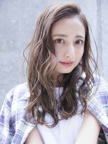 レニーバイエース(LANY by ACE) 【LANY 横浜】かきあげレイヤー×ハイトーンカラー
