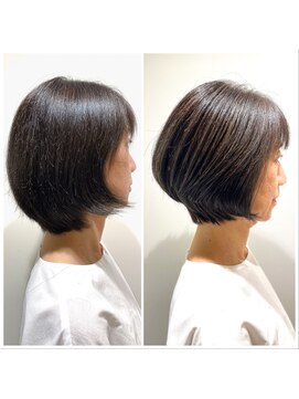 オーバーサンクス(OVER THANKS.) 骨格矯正リフトアップカット