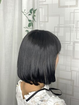 リトル(Re:tle) 【河野有希】ネイビーブラックのツヤカラー