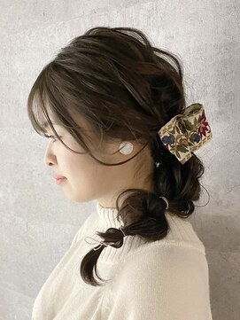 ヘアサロン コレハ(hair salon CoReha) 【ゆるふわアレンジ☆編み下ろし】ウサミ