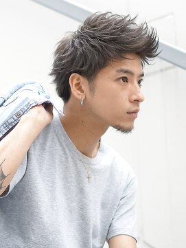 トムキャット(TOM CAT) 【TOMCAT夏】刈り上げxモヒカンxグレージュ