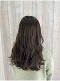 ブリーチなし！オリーブカラー×ロング【CIEL×maki】
