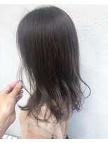 モルニ(MORNI)&nbsp;ショコラベージュ_マロンベージュ Aラインボブ かきあげ