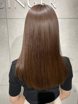 ジンジャー(GINGER) 新髪質改善×トリートメント×柔らか髪×潤髪×艶髪×輝髪