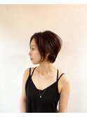 大人可愛い20代30代40代ハンサムショート