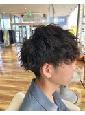 【メンズ】ツイストスパイラルパーマ