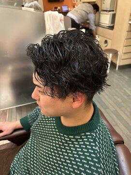 銀座マツナガ 浅草店 大人気☆王道ツイスパツーブロックセンターパート
