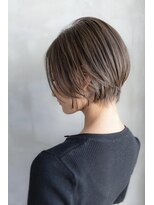 メゾンバイハバナ(maison by HAVANA)&nbsp;大人可愛い20代30代40代前下がり小顔丸みショートボブ