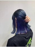 髪質改善/インナーカラー/ブルーアッシュカラー/蒲田/近藤