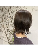 サルファ ヘアデザイン 名古屋 丸の内(S.ALPHA HAIR DESIGN)&nbsp;外はねボブ×アッシュブラウン