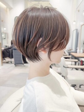 ハルキミナト ジャパン ヨコハマ(HARUKI MINATO japan YOKOHAMA) 大人ショート/レディース ショート ブラウンベージュナチュラル