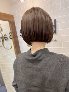 エニ 自由が丘(ENi) マチルダボブ/ピンクベージュ/インナーグレージュ[自由が丘駅]