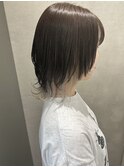お洒落な襟足カラー