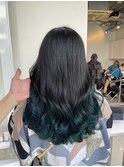 グラデーションカラーバレイヤージュインナーカラー ryota