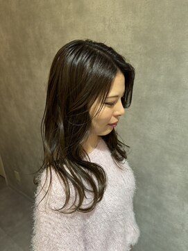 ヘアースペースブルームエア HAIR SPACE BLOOM Ea アッシュベージュカラー