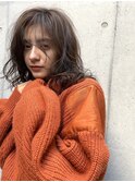 髪へのダメージ軽減セミウェーブパーマ