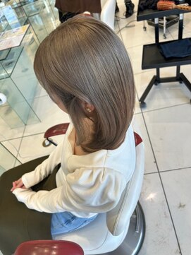 アース 浜松志都呂店(HAIR&MAKE EARTH) インナー☆ベージュ×マロンブラウン