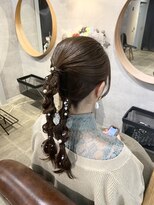 ヘアセット シャンプーアンドスパ専門店 ウルー(Uruu) 【タイトツイン】天神/天神駅/ヘアセット/早朝