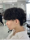 NEXT静岡 韓国風 シャドウパーマ マッシュ メンズ