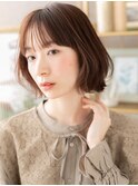 外ハネカール切りっぱなしボブレイヤーa戸田公園20代30代40代