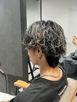 スウェル 柏店(Swell)&nbsp;センターパート×縦落ちパーマ [柏/メンズサロン]