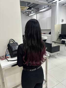 アライブ ハラジュク(ALIVE harajuku) 【ALIVE 夕貴】ピンクグラデーションカラー