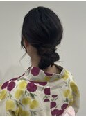 浴衣着付けヘアセット