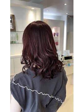 アッシュ 横浜瀬谷店(Ash) ブリーチなしピンク