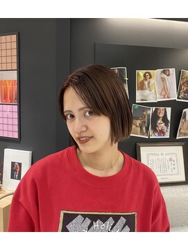 モッズヘア 仙台長町店(mod's hair) 【都築】艶カラー/切りっぱなしボブ