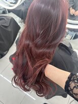 ガガ 心斎橋(GAGA)&nbsp;韓国/ハイトーンカラー/ワンホンヘア/レイヤーカット/髪質改善