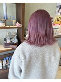 冬におすすめのピンクバイオレットカラー☆