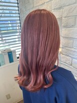 エヌアンドエー 春日部東口店(hair shop N&A)&nbsp;大人可愛いピンクアッシュ×透明感溢れるロングスタイル