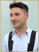 ジジバイワースホワイル(jiji by WORTH WHILE)&nbsp;外国人風パーマウルフカルマパーマベリーショートダークアッシュ