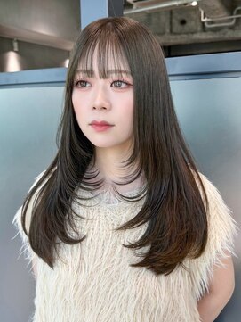 アルバム 銀座(ALBUM GINZA) 顔周りレイヤーロング美髪_ba538352