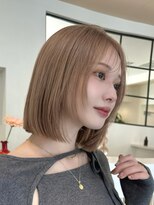 アンバー 池袋(amber)&nbsp;流行りのライン感あるレイヤーボブ