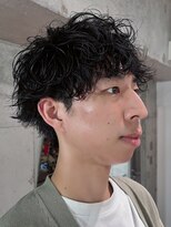 ライラ(Lyla)&nbsp;guest hair style ゆるふわ波巻きツイスパマッシュ　men's